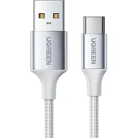 UGREEN US288 USB-C QC3.0 kaapeli 1m valkoinen