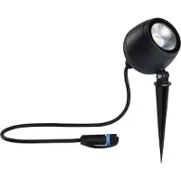 Paulmann Plug & Shine LED-valonheitin Kikolo, 3000 K, 60°, alumiini himmennettävä, Musta, Synteettinen materiaali