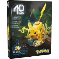Spin Master 4D Build FDP FAP Pokemon Pikachu GML, 201 kpl, Sarjakuvat, 12 vuosi/vuosia