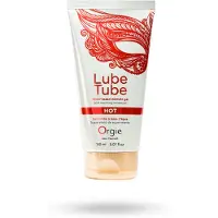 Orgie Lube Tube Hot - Water-Based Intimate Gel With Warming Effect 150ml