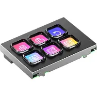 Elgato Stream Deck Module -hallintapaneeli, 6 painiketta, musta