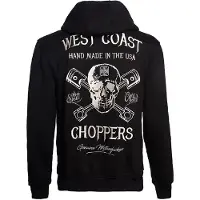West Coast Choppers High Speed Kokovetoketjullinen Collegepaita