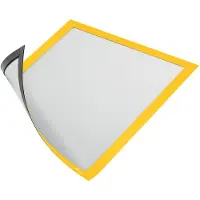 Durable Duraframe Magnetic -magneettinen A4-infokehys, 5 kpl, vihreä kehys