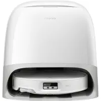 Roborock Qrevo CurvX, Yhdistelmä, Valkoinen, Pyöreä, Pölypussi, 0,258 L, 62 dB