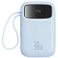 Baseus Powerbank QPow 2 10000mAh 30W 2xUSB-C (blue)