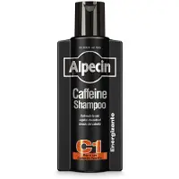 Alpecin Caffeine Black Edition C1 375ml Hiustenlähtöä Estävä Shampoo