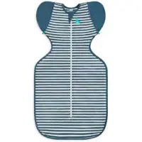 Love to Swaddle UP 50/50 Denim Stripe M