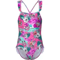 Speedo Learn To Swim Printed Frill Thinstrap Uimapuku
