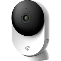 Nedis SmartLife Sisäkamera 3MP Full HD 1296p MicroSD (ei sisälly) / Onvif / Pilvipalvelutallennus (valinnainen) Yökuvaus Valkoinen