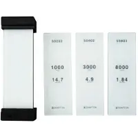 Shapton Glass Stone sharpening set grit 1000, 3000 and 8000, 50508
