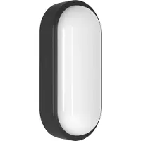 MEGATRON Ulkoseinävalaisin liiketunnistimella Zella Neo Sensor, himmennettävä, Musta, Eteinen, Synteettinen materiaali