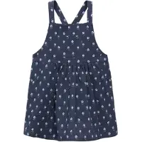 Mango Floral Print Dress - Navy - 3-4