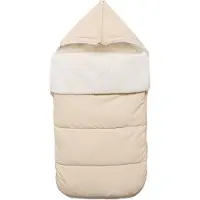 Mango Fur-Effect Walking Bag - Beige - ONE SIZE