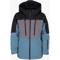 Lindberg Alpine Talvitakki, Black/Turquiose, 120