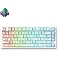 MCHOSE Jet 75 Kailh Magnetic God Hall Effect - Pelinäppäimistö - ilman numpadia - Englanti (US) - Valkoinen
