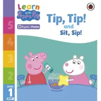 Pipsa Possu Learn with Peppa Phonics Level 1 Book 1 – Tip Tip and Sit Sip (Phonics Reader)