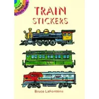 Dover Publications Train Stickers