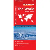 Michelin the World National Map