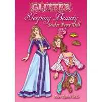 Dover Publications Glitter Sleeping Beauty Sticker Paper Doll