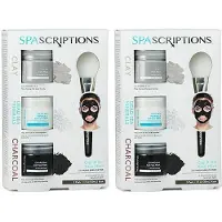 SpaScriptions Clay & Gel Mask Set