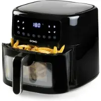 Domo Kuumailmafriteerauskeitin DO1134FR 6 l, 1500 W, tarkkailuikkuna, viileä runko