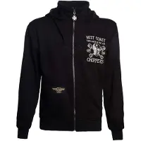 West Coast Choppers High Speed Vetoketjuhuppari Musta M Miehet