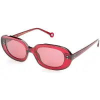 HALLY & SON EYEWEAR Aurinkolasit - Hally &amp; Son - HS746S02 - Burgundinpunainen - UV-suoja 100% - Tyylikäs malli