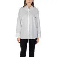 Armani Exchange for woman. XW001424AF16631U0002 Relaxed fit shirt white (M), Casual, Cotton, Classic, Long sleeve