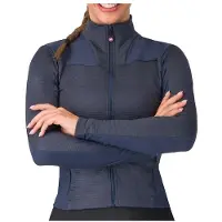 Castelli Sfida 3 -pitkähihainen pyöräilypaita Twillight Blue naiset