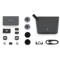 DJI Mic 3 langaton mikrofonijärjestelmä (2 TX + 1 RX + latauskotelo)