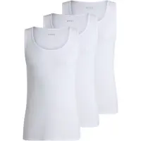 BOSS Tanktop3P Ribclassic - White - XL