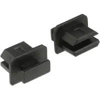DeLOCK – Dust Cover for mini DisplayPort female with grip 10 pieces black (64026)