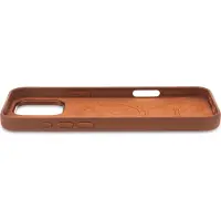 Decoded Leather Backcover w/MagSafe for iPhone 16 Pro Max - Tan