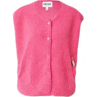 Pieces Pckatty Teddy Vest Noos Bc - Pink - XS