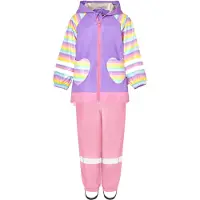 Playshoes Toiminnallinen puku 'Einhorn' taivaansininen / keltainen / lila / roosa