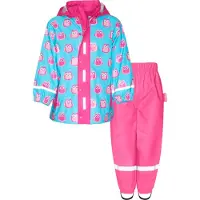 Playshoes Toiminnallinen puku 'Eulen' vaaleansininen / vaaleanpunainen / vanha roosa