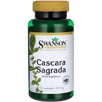 Swanson Health , Cascara Sagrada, 450 mg, 100 kapselia