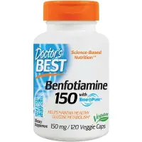 Doctors Best Benfotiamiini BenfoPure, 150 mg - 120 kasviskapselia