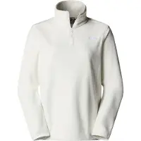 The North Face W Glacier Fleece 1/4 Zip Jacket - Cream - S