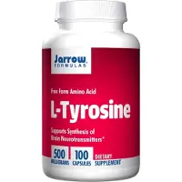 Jarrow Formulas L-Tyrosiini, 500 mg - 100 kapselia