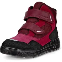 Ecco Kids' Urban Snow Mid Black/red Plum/dark Ruby Talvikengät 27