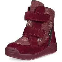 Ecco Talvikengät - Tex - Urban Mini I Korkea - Dark Ruby/Lumihiu - - 22 - Talvikengät