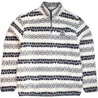 Vissla Hiking Ice Sherpa II Half-Zip Fleeceneule natural Koko S
