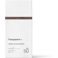 NICHE BEAUTY LAB Transparent Lab Mineral Tinted Sunscreen Dark