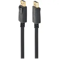 Gembird CC-DP2-6, 1,8 m, DisplayPort, DisplayPort, Uros, Uros, musta