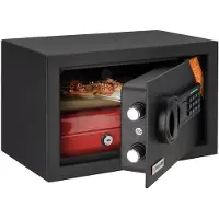 Brihard Home LED E Black Pearl huonekalukaappi