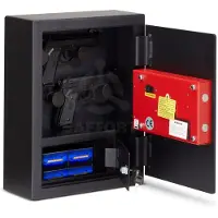 Technomax CE/40PP E asekaappi 2 pistoolille