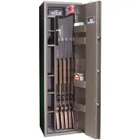 Griffon GE.450 K Brown asekaappi aseelle, pistooleille ja ammuksille