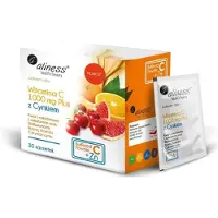 Aliness C-vitamiini 1000 mg plus sinkin kanssa - 30 pussia
