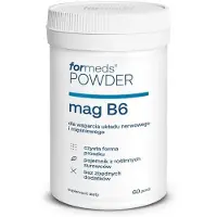 Formeds Mag B6 -jauhe (magnesium- ja B6-vitamiinijauhe) - 55,8 g,8 g